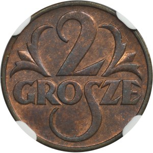 2 grosze 1938 - NGC MS65 RB