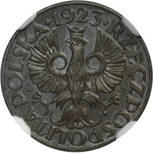 1 grosz 1923 - NGC MS64 BN