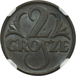 2 grosze 1938 - NGC MS64 BN
