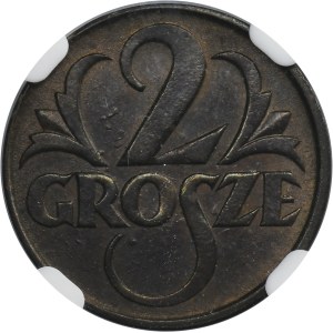 2 grosze 1923 - NGC MS64