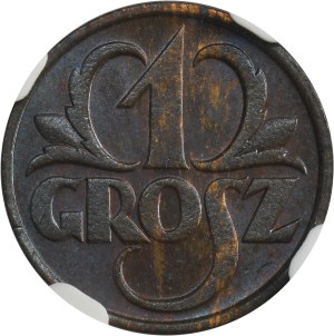 1 penny 1931 - NGC MS65 BN