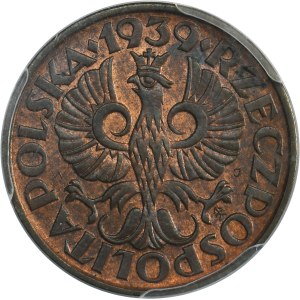 2 grosze 1939 - PCGS MS64 RB
