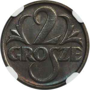 2 grosze 1934 - NGC MS65 BN