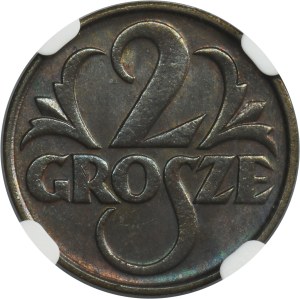 2 pennies 1934 - NGC MS65 BN