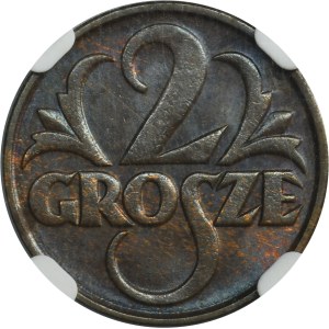 2 grosze 1930 - NGC MS64 BN