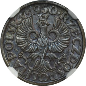 2 pennies 1930 - NGC MS64 BN