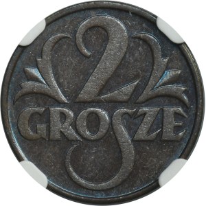 2 grosze 1931 - NGC MS63 BN