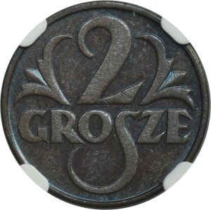 2 pennies 1931 - NGC MS63 BN