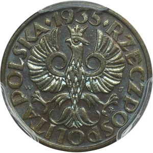 2 grosze 1935 - PCGS MS64 BN