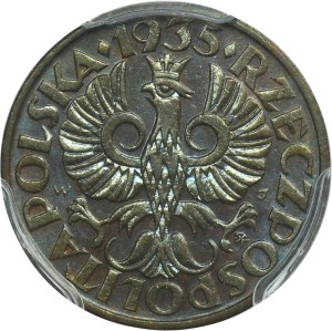 2 pennies 1935 - PCGS MS64 BN