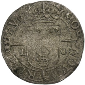 Sigismond III Vasa, 1 Öre Stockholm 1596 - RARE