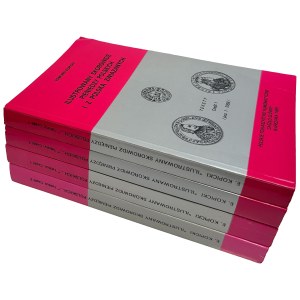 E. Kopicki, Illustrated index of Polish money and money related to Poland - SET (4 pcs.)