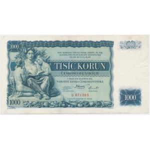 Czechoslovakia, 1.000 Korun 1934 - SCARCE