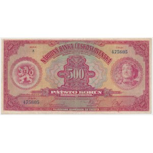 Czechoslovakia, 500 Korun 1929
