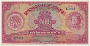 Czechoslovakia, 500 Korun 1929