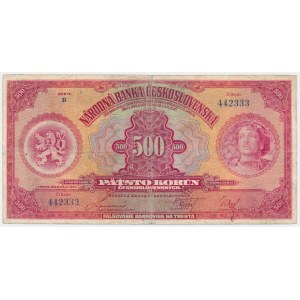 Czechoslovakia, 500 Korun 1929