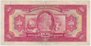 Czechoslovakia, 500 Korun 1929