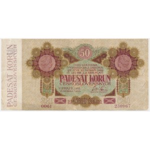 Czechoslovakia, 50 Korun 1919