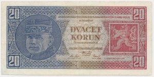 Czechoslovakia, 20 Korun 1926