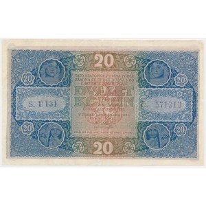 Czechoslovakia, 20 Korun 1919
