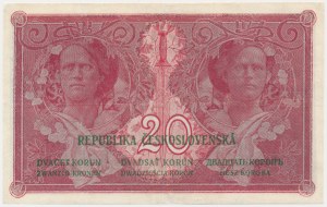Czechoslovakia, 20 Korun 1919