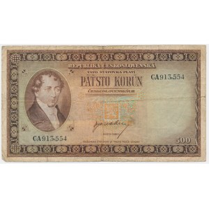 Czechoslovakia, 500 Korun (1945)