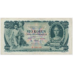 Czechoslovakia, 100 Korun 1931 - D -