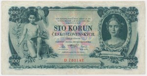 Czechoslovakia, 100 Korun 1931 - D -