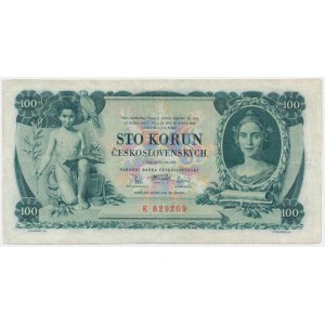 Czechoslovakia, 100 Korun 1931 - E -