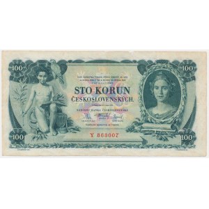 Czechoslovakia, 100 Korun 1931 - Y -