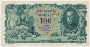 Tchécoslovaquie, 100 couronnes 1931 - Y -