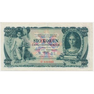 Czechoslovakia, 100 Korun 1931 - O -