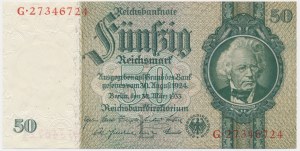 Germany, 50 Reichsmark 1933