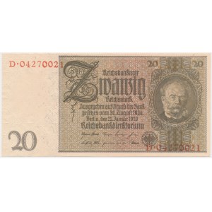 Germany, 20 Reichsmark 1929