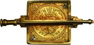 Germany, City of Nuremberg, 1/2 Ducat klippe Nuremberg 1700 GFN