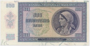 Bulgaria, 500 Leva 1942
