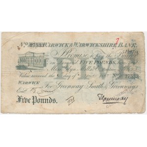 Great Britain, 5 Pounds 1885