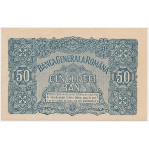Rumunia, okupacja niemiecka, 50 bani (1917)