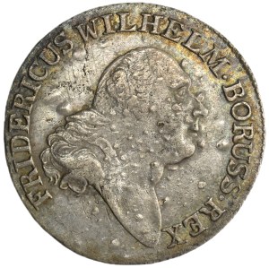Germany, Kingdom of Prussia, Friedrich Wilhelm II, 4 Groschen (1/6 Thaler) Berlin 1797 A