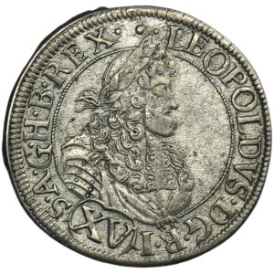 Austria, Leopold I, 15 Kreuzer Würzburg 1685 - RARE
