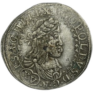 Austria, Leopold I, 15 Krajcarów Wiedeń 1662 CA