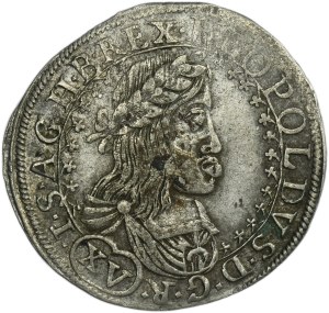 Austria, Leopold I, 15 Kreuzer Wien 1662 CA