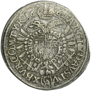 Austria, Leopold I, 15 Krajcarów Wiedeń 1662 CA