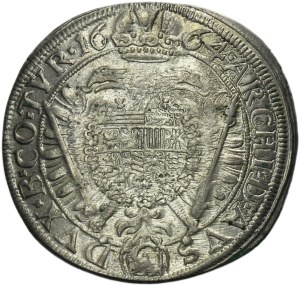 Austria, Leopold I, 15 Kreuzer Wien 1664 CA