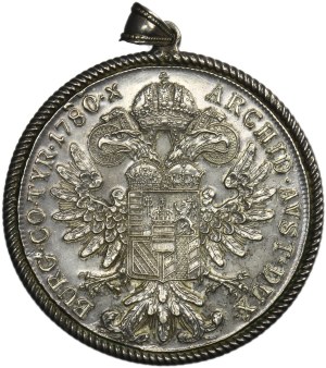 Austria, Maria Theresa, Thaler Wien 1780 SF - RESTRIKE