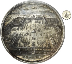 Augustus II the Strong, Medal on the occasion of wedding Friedrich August with Maria Josephine 1719 - NGC MS61 - VERY RARE, ex. Potocki
