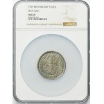 Hungary, Leopold I, Thaler Kremnitz 1691 KB - NGC AU55