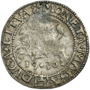 Sigismund I the Old, Groschen Vilnius 1536 - LITV/LITV - letter I