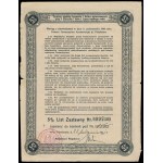 TKM Piotrków, 5% list zastawny, 100 zł i 250 zł 1925 - zestaw 2 szt.