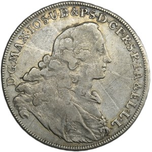 Germany, Bavaria, Maximilian III Joseph, Thaler Munich 1756